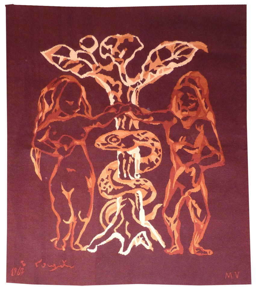 3) Léonard FOUJITA / Adam et Eve