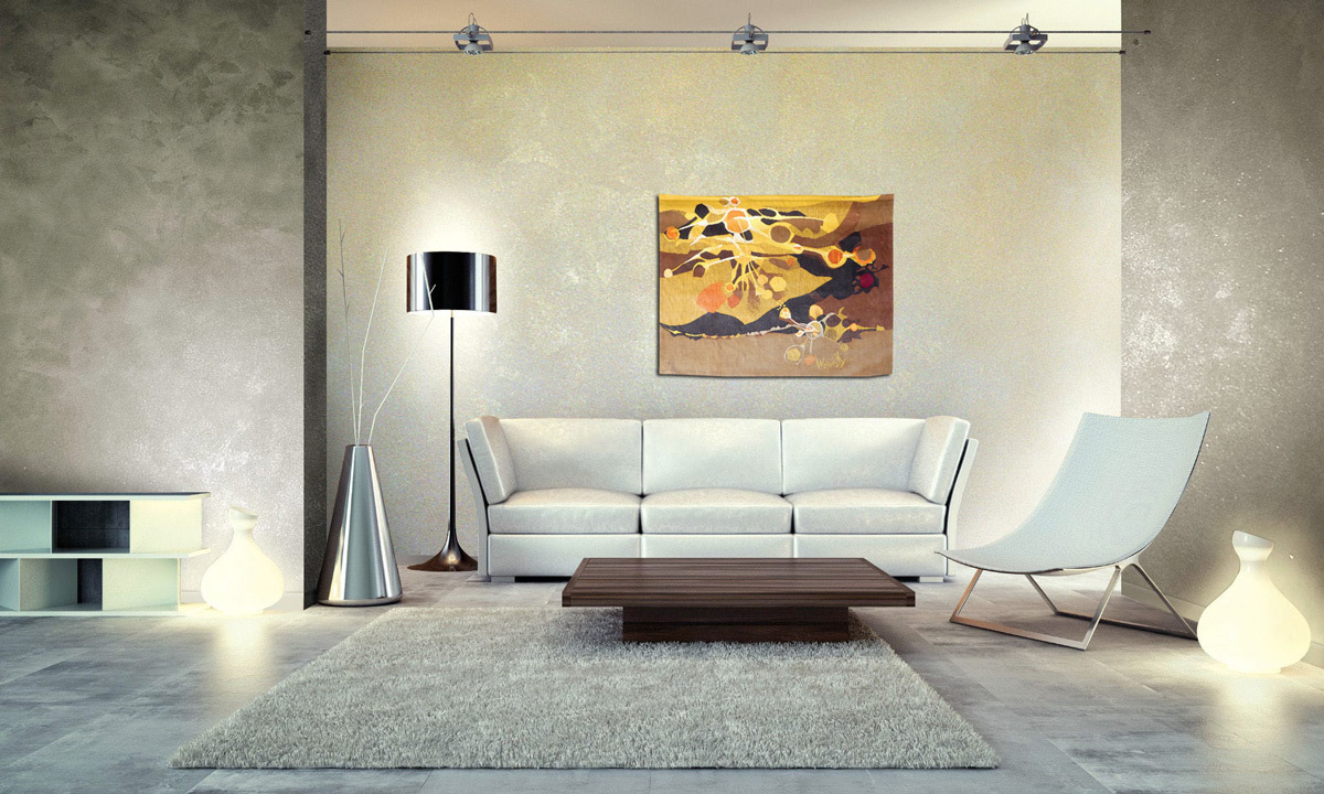 6) Robert WOGENSKY / Les Hyades室内風景